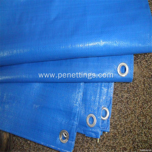 Semi-finished PE tarpaulin without eyelets